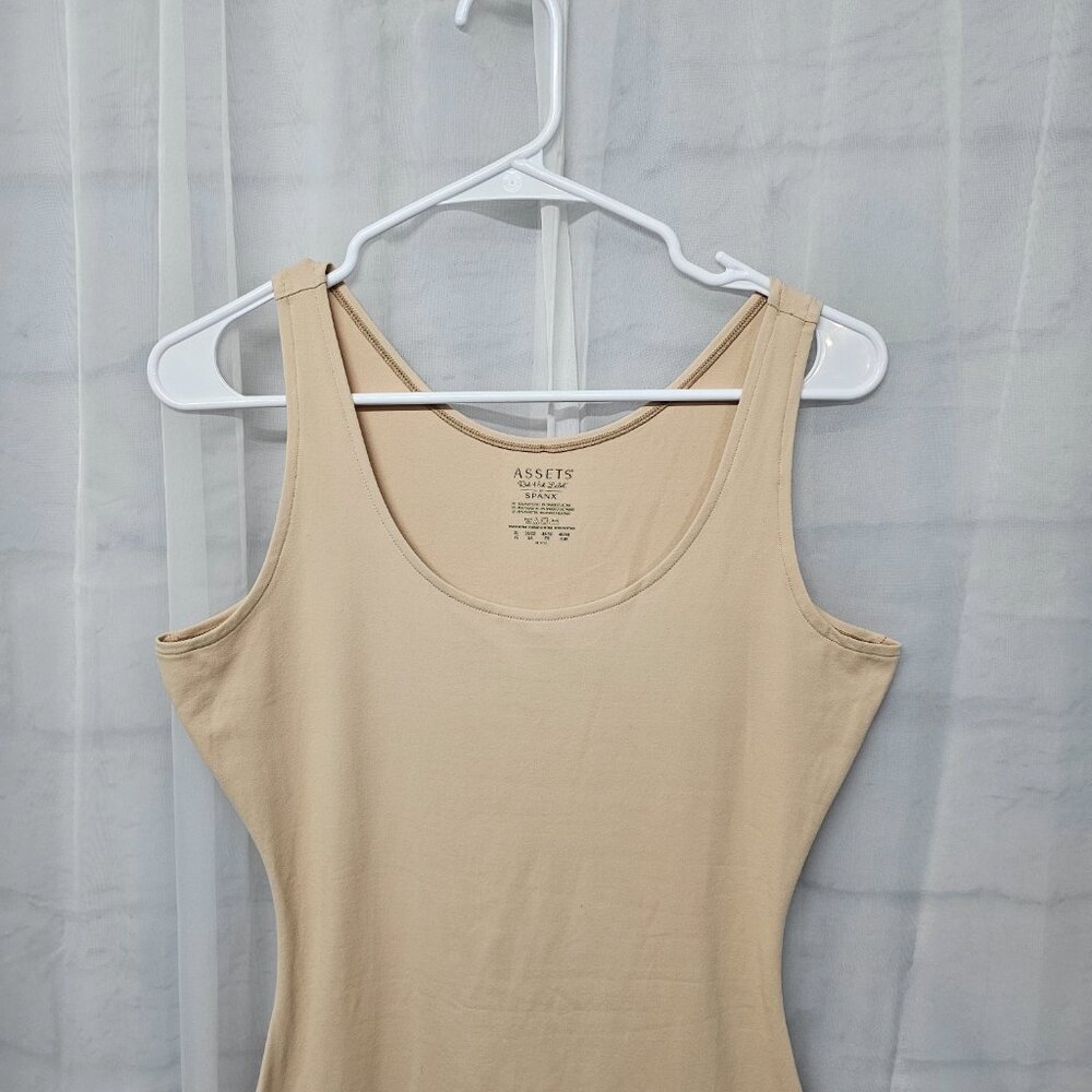Spanx Assests Red Hot Label Body Suit Beige Shapewear Slip Dress XL - Picture 2 of 5